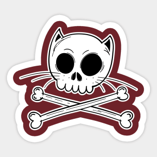 Pirate Cat! Sticker